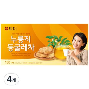 담터 누룽지 둥굴레차, 1.5g, 150개입, 4개