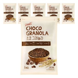 동서 초코 그래놀라 시리얼, 1kg, 6개
