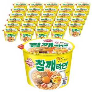 오뚜기 참깨라면 용기 110g, 48개