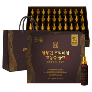 세종실록 알부민 프리미엄 고농축 골드 고함량 마시는 알부민, 32ml, 30개