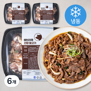 에브리쿡 간장 불고기 (냉동), 300g, 6개