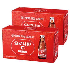 오로나민씨 탄산 드링크, 120ml, 20개