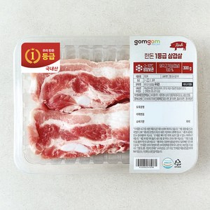 곰곰 한돈 1등급 삼겹살 (냉장), 300g, 1개