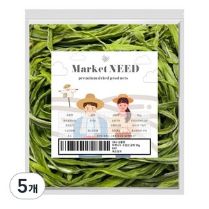 마켓니드 궁채, 50g, 5개