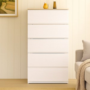 보노하우스 국내 제조 시에나 우드상판 와이드 서랍장