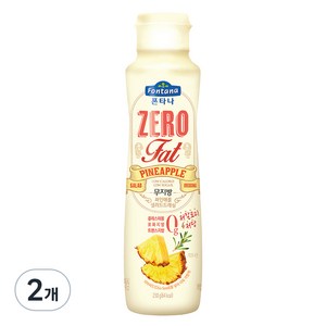 폰타나 저당 저칼로리 무지방 파인애플 드레싱, 230g, 2개