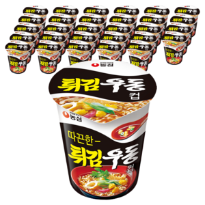 튀김우동 컵면, 62g, 36개