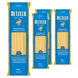 데체코 부카티니 파스타면, 500g, 4개