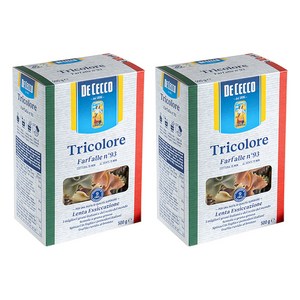 데체코 삼색 파팔레, 500g, 2개