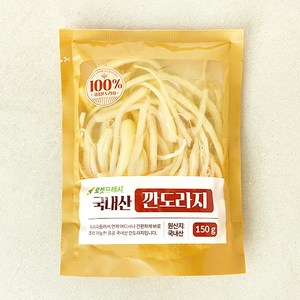 국내산 깐도라지, 150g, 1개