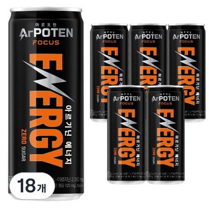 아르포텐 아르기닌 포커스 에너지 드링크, 355ml, 18개