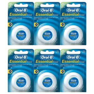 오랄비 왁스 치실 민트향