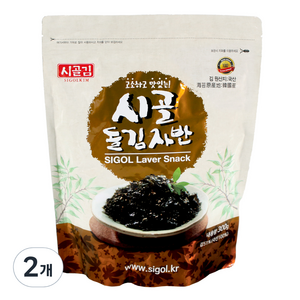 시골 돌김자반, 300g, 2개