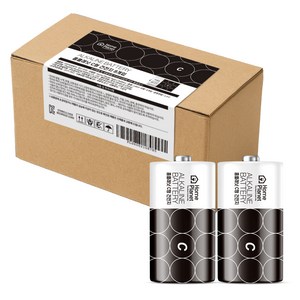 홈플래닛 C형 건전지, 1개입, 8개