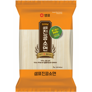 샘표국시 오리지날 진공소면, 3kg, 1개