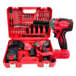 디케이켈슨 무선 전동 임팩 드릴 렌치 드라이버 + 배터리 2p 세트