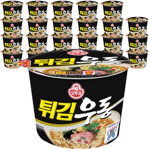 튀김우동 용기 110g, 24개