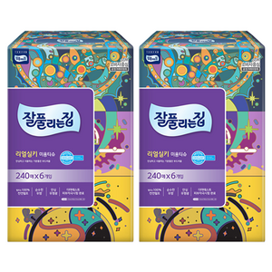 잘풀리는집 천연펄프 미용티슈 2겹, 240매입, 12개