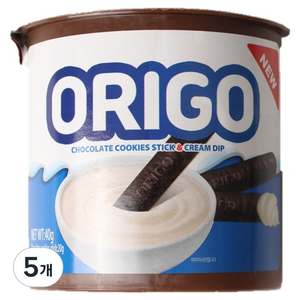 오리고 화이트 초코 스틱, 40g, 5개