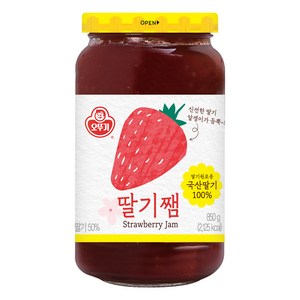 오뚜기 딸기쨈, 850g, 1개