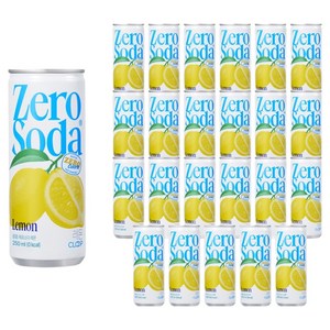 클룹 제로소다 레몬, 250ml, 24개