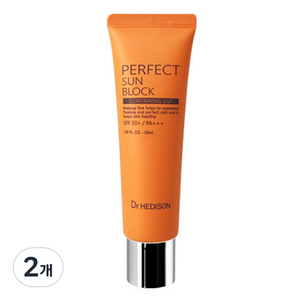 닥터헤디슨 퍼펙트 썬블록 SPF50+ PA+++, 50ml, 2개