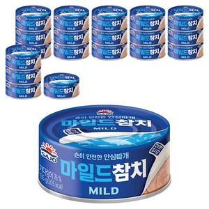 사조참치 마일드, 135g, 20개