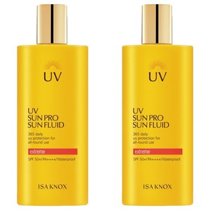 이자녹스 UV선프로 365 익스트림 선플루이드 SPF50+ PA++++, 70ml, 2개