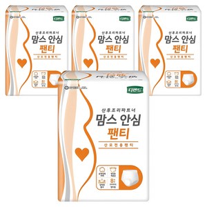 디펜드 여성용 맘스 안심팬티 성인기저귀, FREE(onesi..., 8개입, 4개