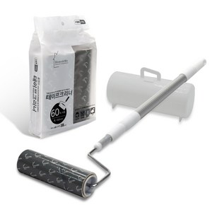 홈앤미 초강력 사선 컷팅 테이프크리너 3단 본품 + 리필 3p 세트