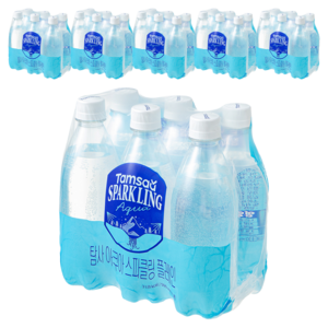 탐사 아쿠아 스파클링 플레인 무라벨, 500ml, 36개