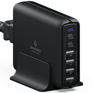 신지모루 오피디 90W 접지 6포트 초고속 멀티 충전기