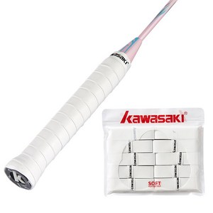 가와사키 그립 테이프 ULTRA SOFT 001 10p, 화이트, 1100 x 26 ..., 1개