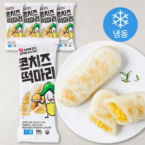 서울마님 콘치즈 떡마리 (냉동), 100g, 5개