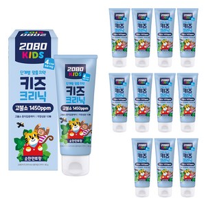 2080 키즈크리닉 4스텝 치약
