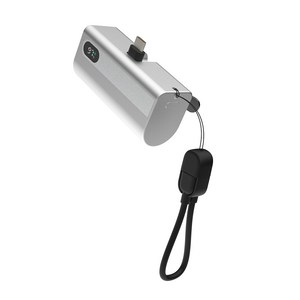 그립뱅크 포켓독 20W 고속충전 잔량표시 미니 도킹형 보조배터리 5000mAh C타입