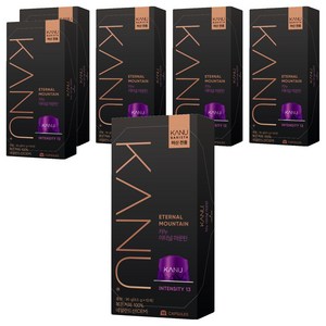 카누 바리스타 머신 전용 캡슐커피 이터널마운틴, 9.5g, 10개입, 6개