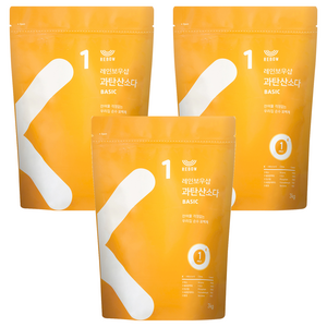 레인보우샵 과탄산소다 베이직, 3kg, 3개