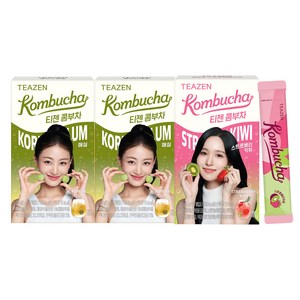 티젠 콤부차 매실 20p + 스트로베리키위 10p