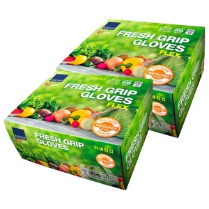 아베나 프레쉬그립 비닐장갑 플렉스, 500개입, 2개