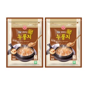 오뚜기옛날 구수한 끓여먹는 누룽지, 900g, 2개