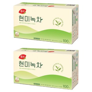 동서 현미녹차 티백