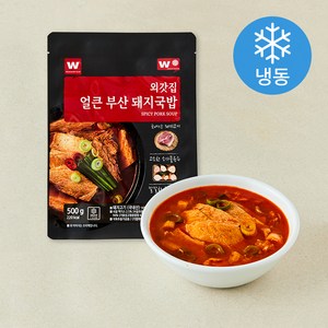 외갓집 얼큰 부산 돼지국밥 (냉동), 500g, 4개
