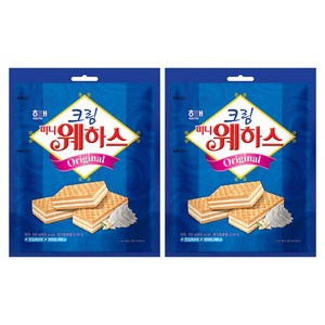 해태제과 크림 미니 웨하스, 150g, 2개