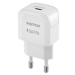 요이치 USB C타입 PD 18W Q라인 아이폰 고속 충전기