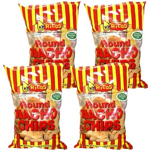 리코스 라운드 나쵸 칩, 454g, 4개