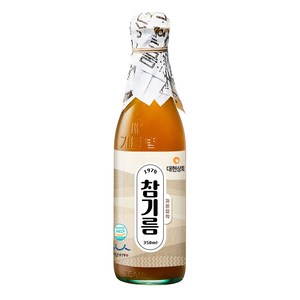 대현상회 저온압착 참기름, 350ml, 1개