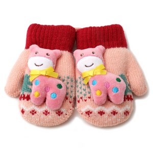 무슈 아동용 아기사슴 장갑