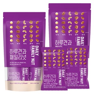 하루견과 패밀리넛 10p, 200g, 2개