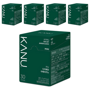 카누 미니 디카페인 아메리카노 스틱 원두커피믹스